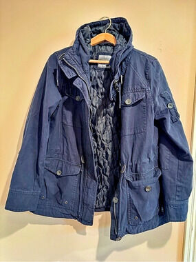 Levi's Utility Jacket in Blue Size L